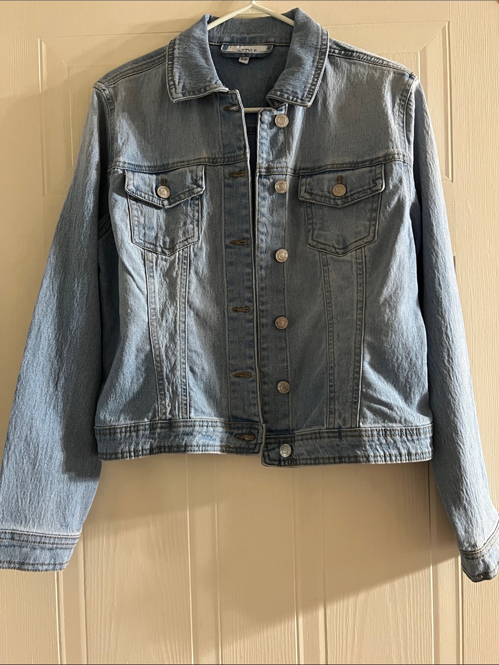 Light Wash Denim Jacket - Women